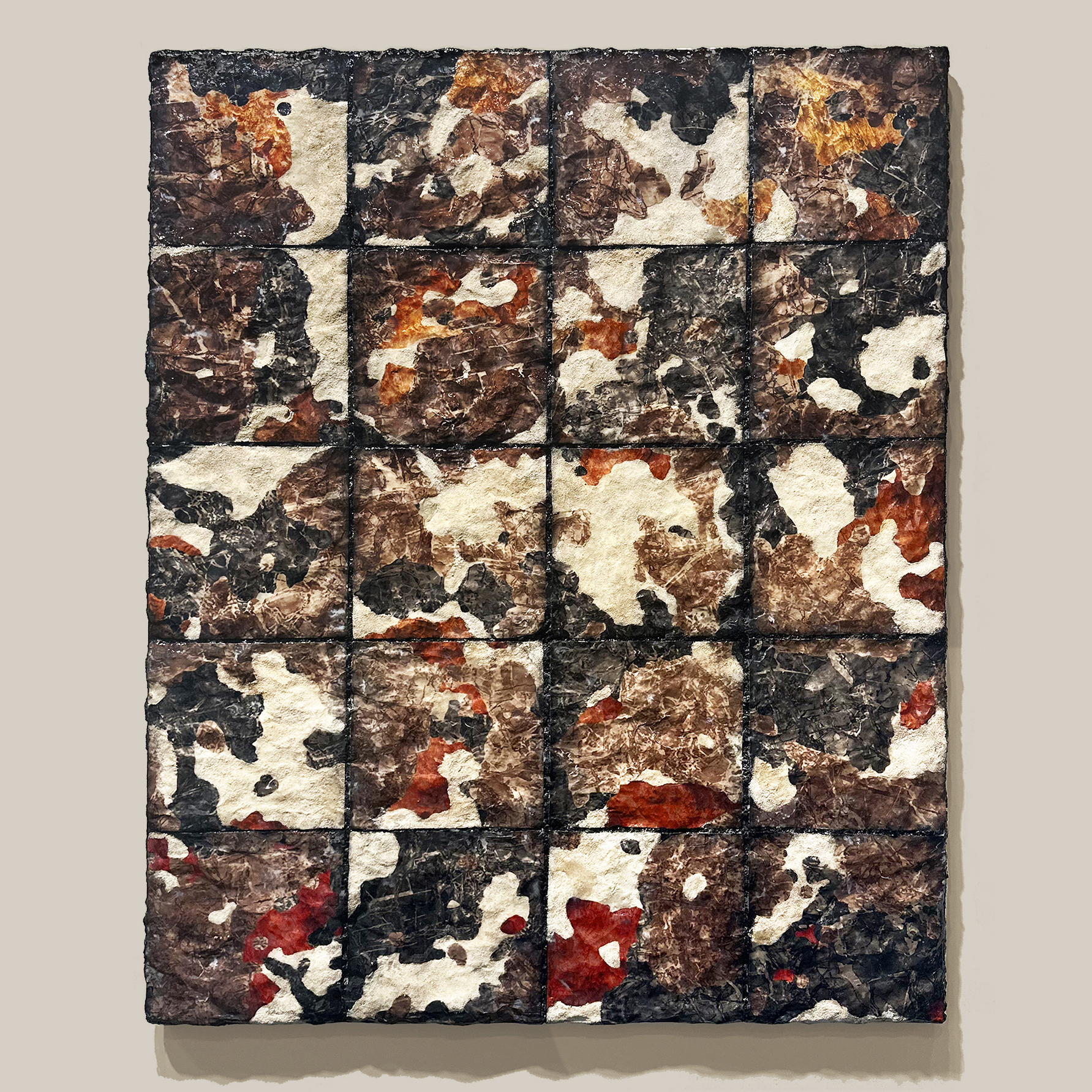 İsimsiz / Tuval üzerine karışık teknik / 100x80 cm / 2024