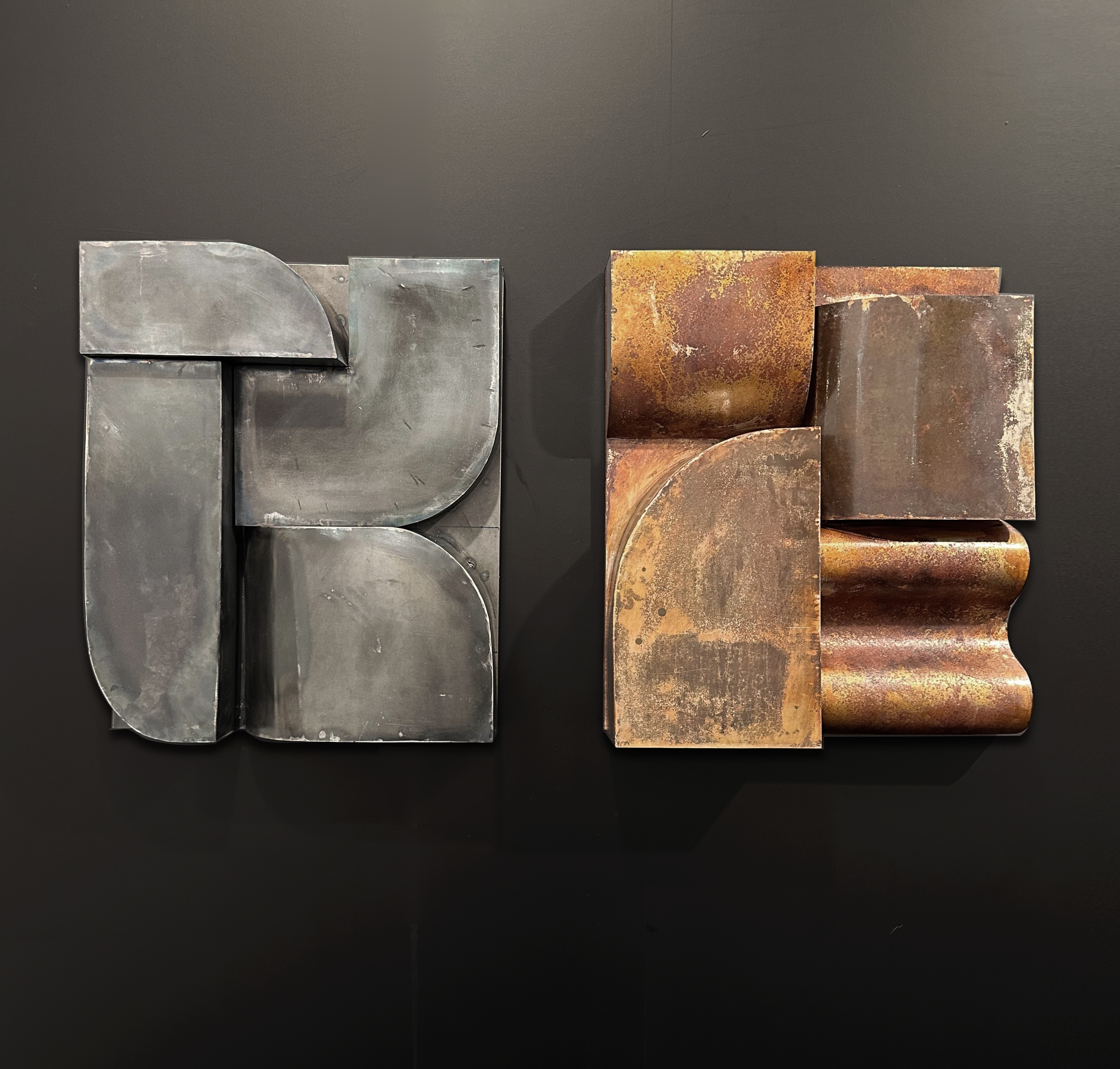 İsimsiz / Metal Kaynak / 45x55, 45x55 cm / 2024