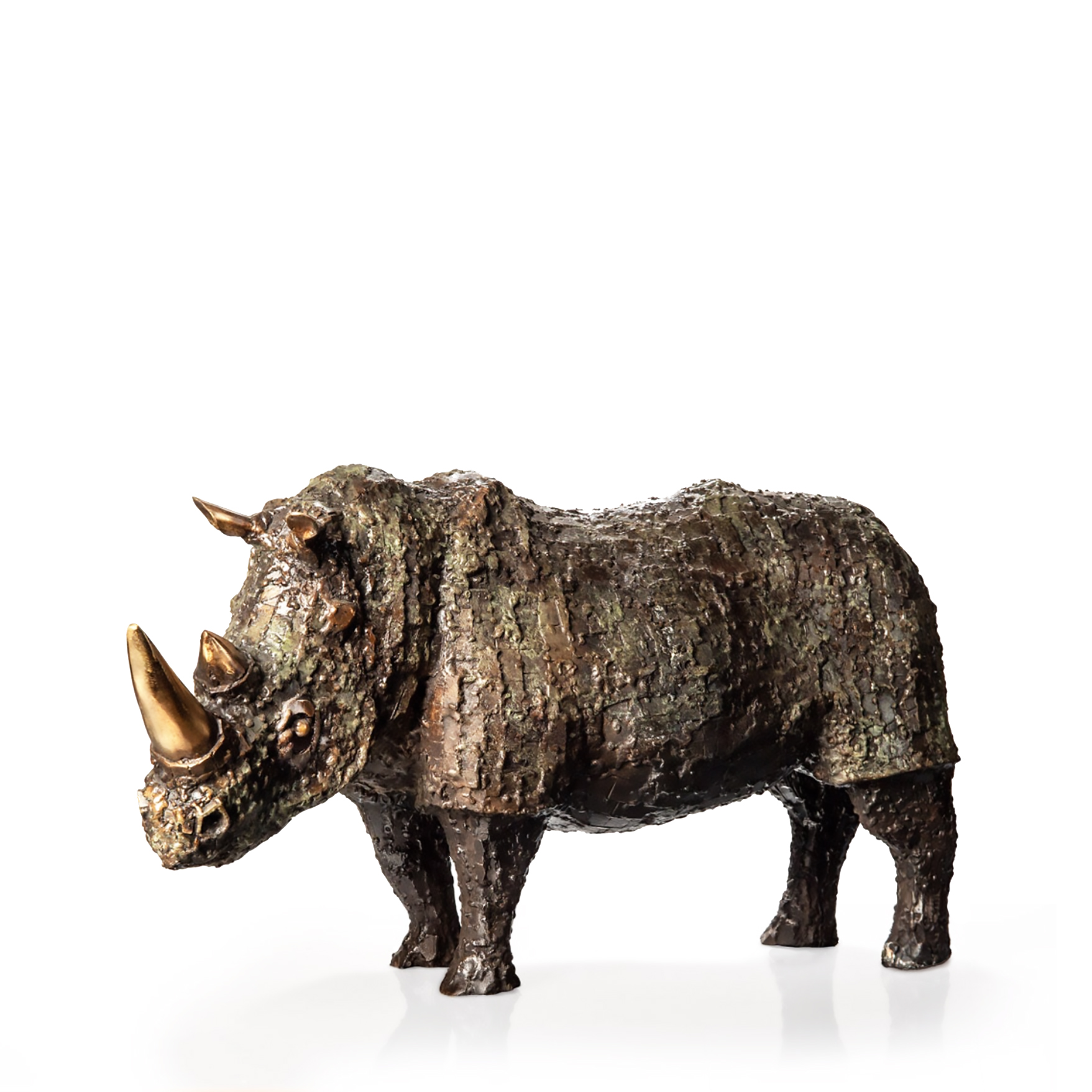 Gergedan / Karışık Materyal / 34x64x16 cm / 2021