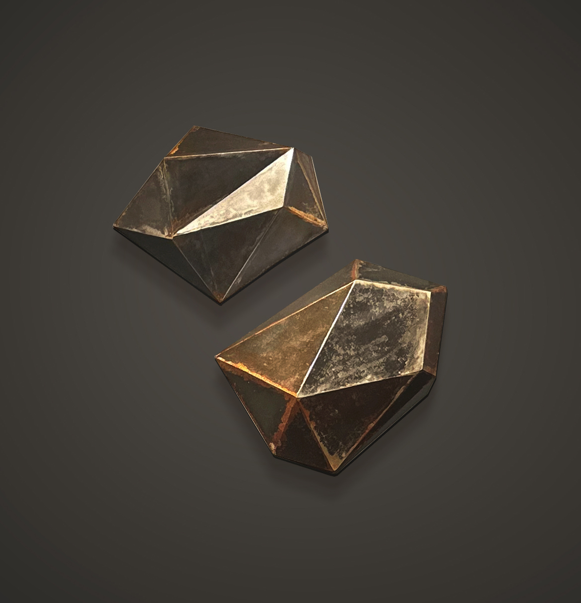 İsimsiz / Metal Kaynak / 40x50, 40x50 cm / 2024