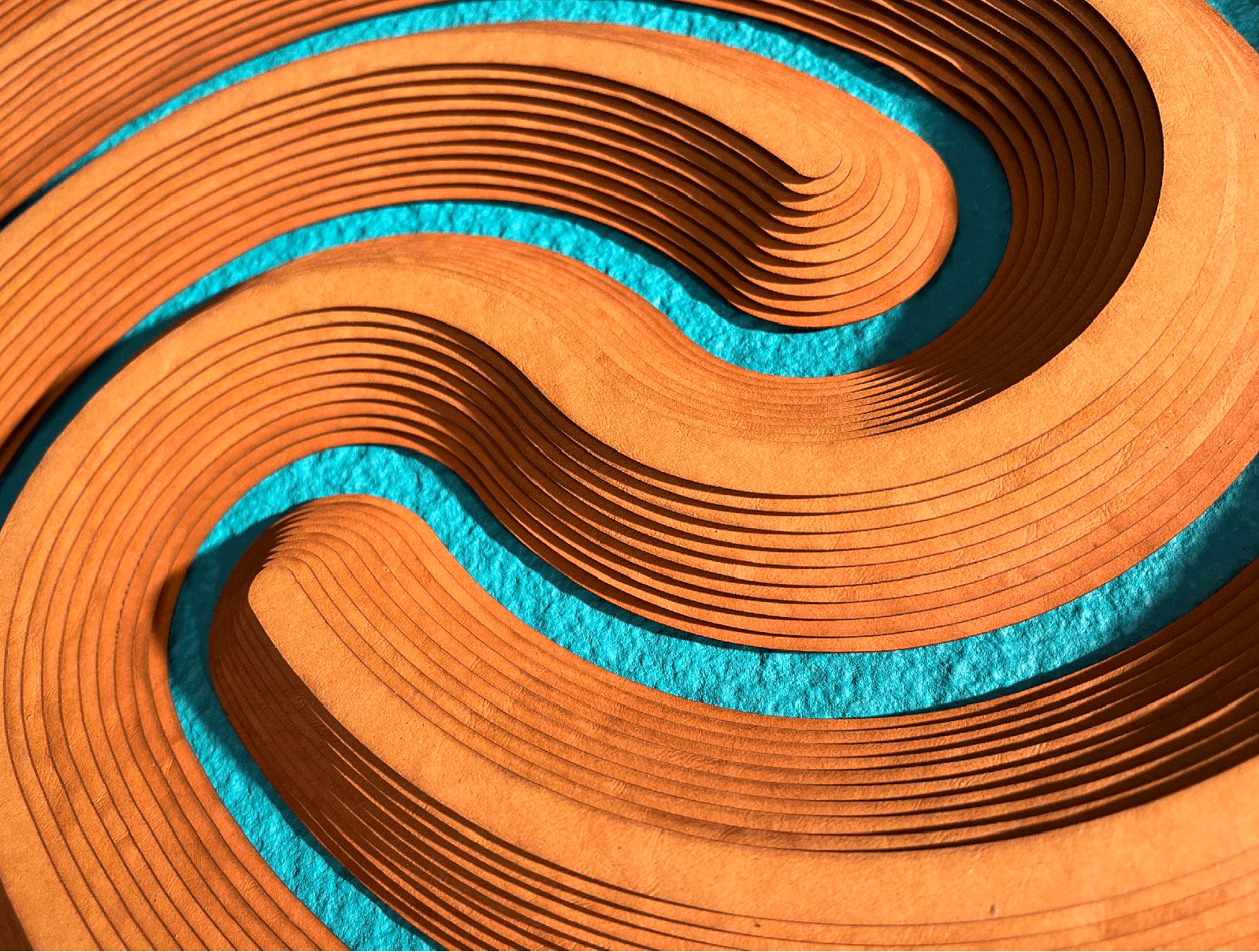 BASIC 11/ Varyasyon 1/5 / Kağıt, Kireçtaşı / 46x60x3 cm / 2024