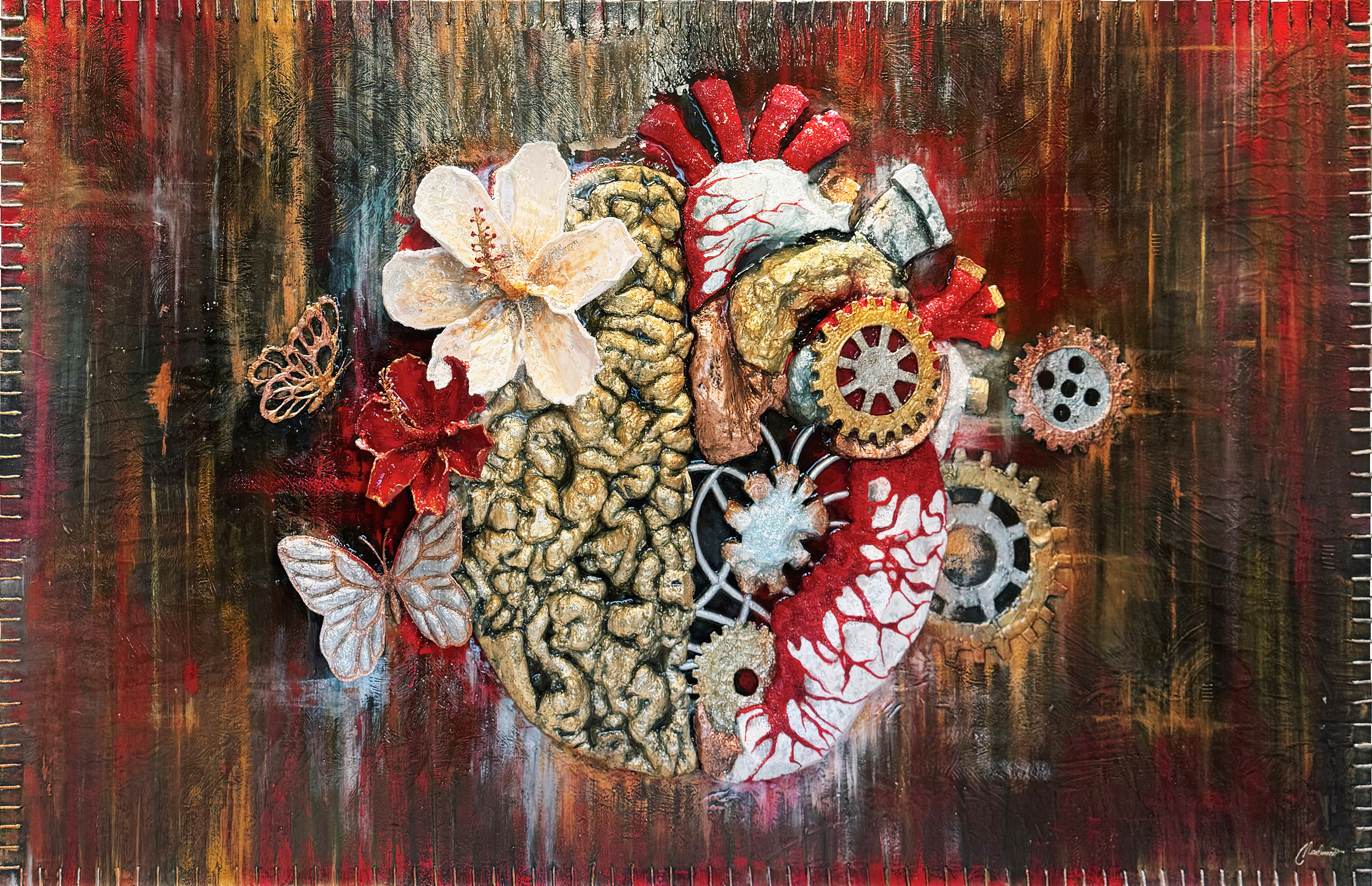 The Minds Desire / Karışık Teknik / 150x220 cm / 2025