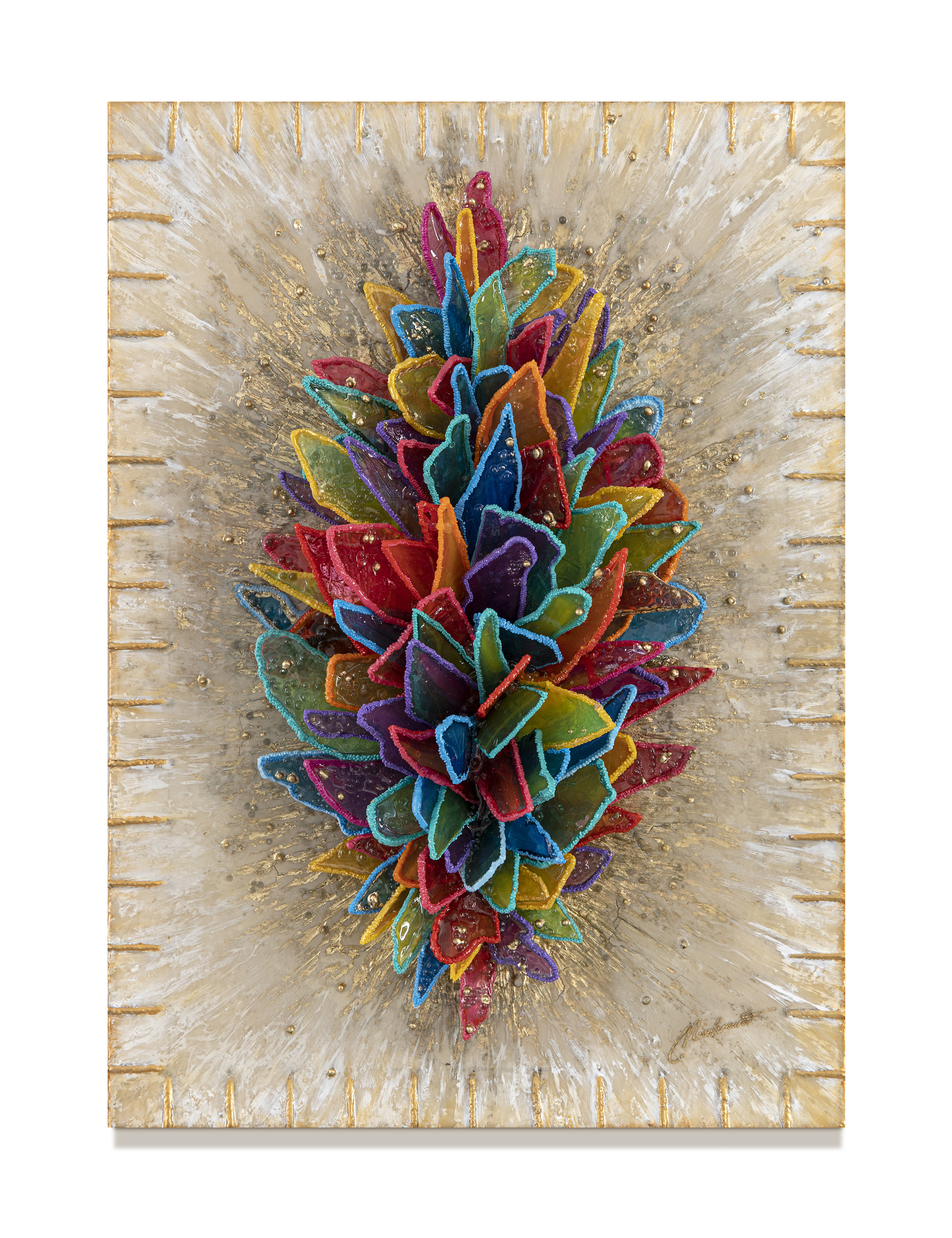 Craze / Karışık Teknik / 50x70 cm / 2025