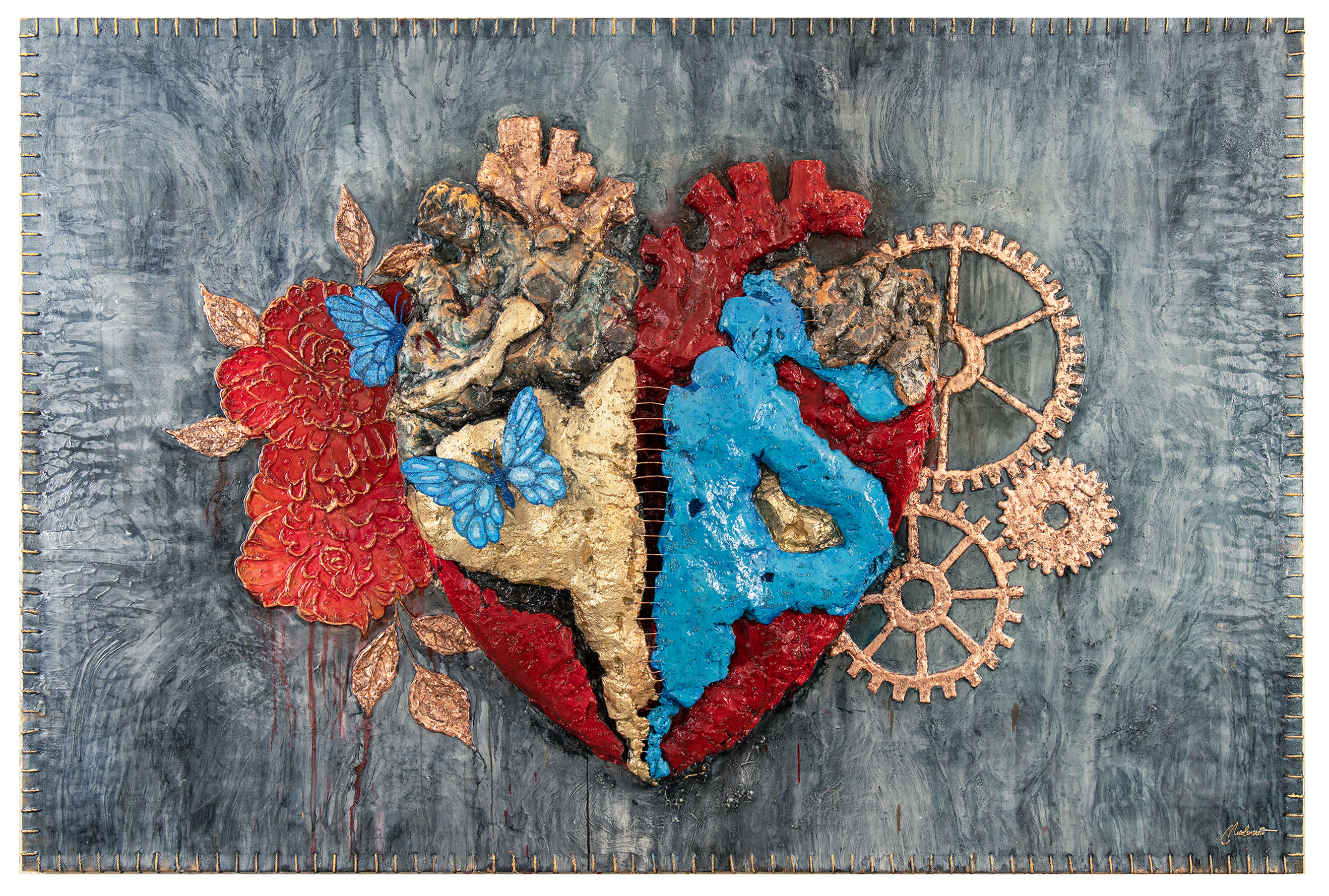 Harmony / Karışık Teknik / 150x225 cm / 2025