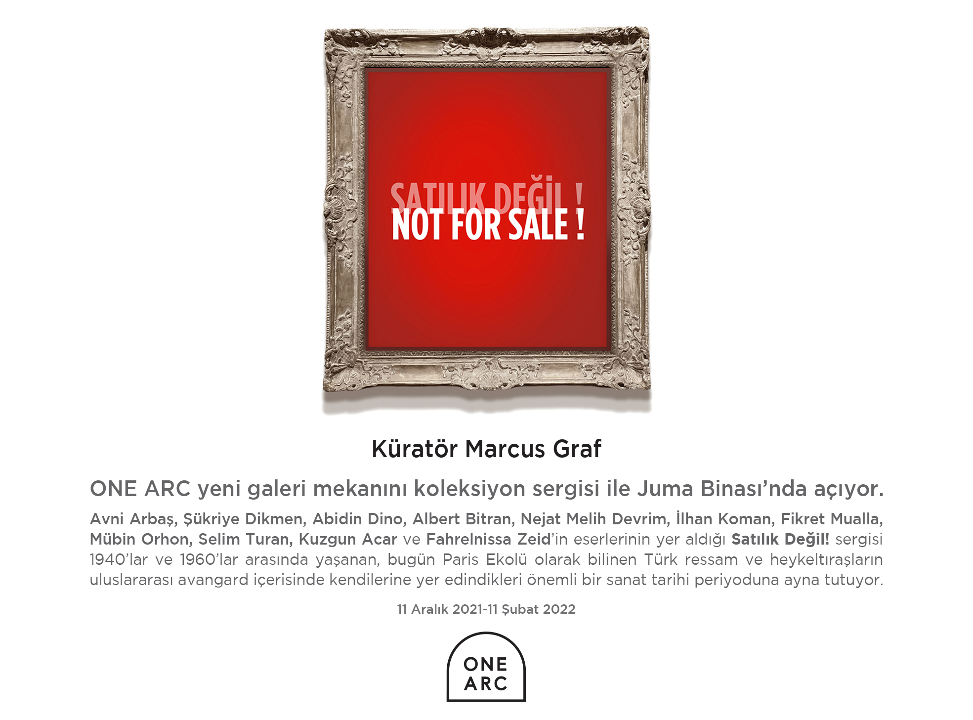 SATILIK DEĞİL! SATILIK DEĞİL!