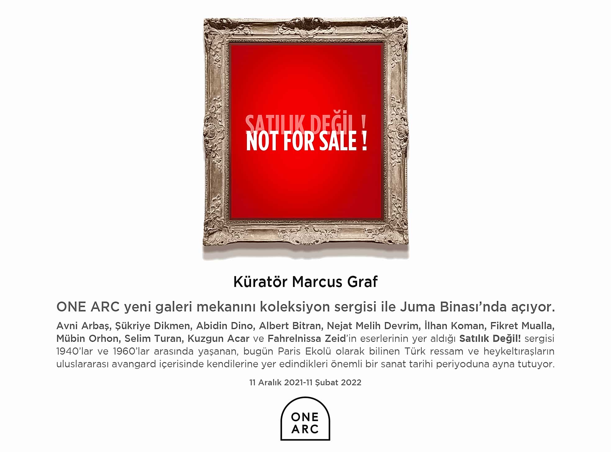 SATILIK DEĞİL! SATILIK DEĞİL!